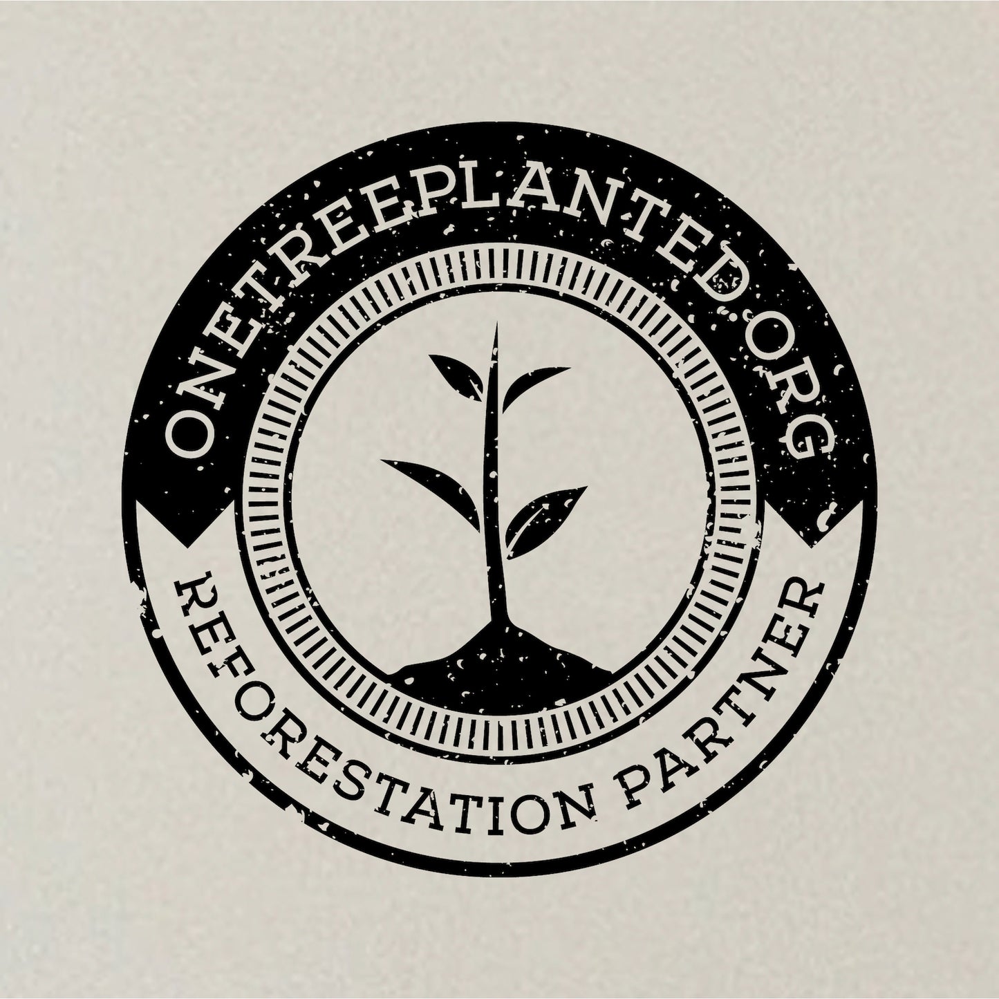 One Tree Planted reforestation partner stamp logo